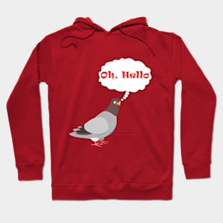 funny pigeon Hoodie